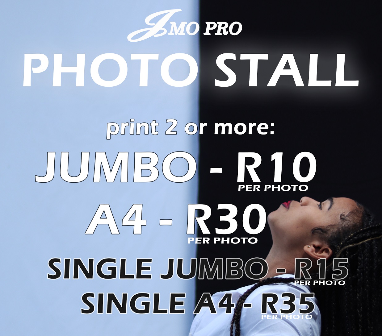 JMOPRO price print stall JMOPRO price print stall