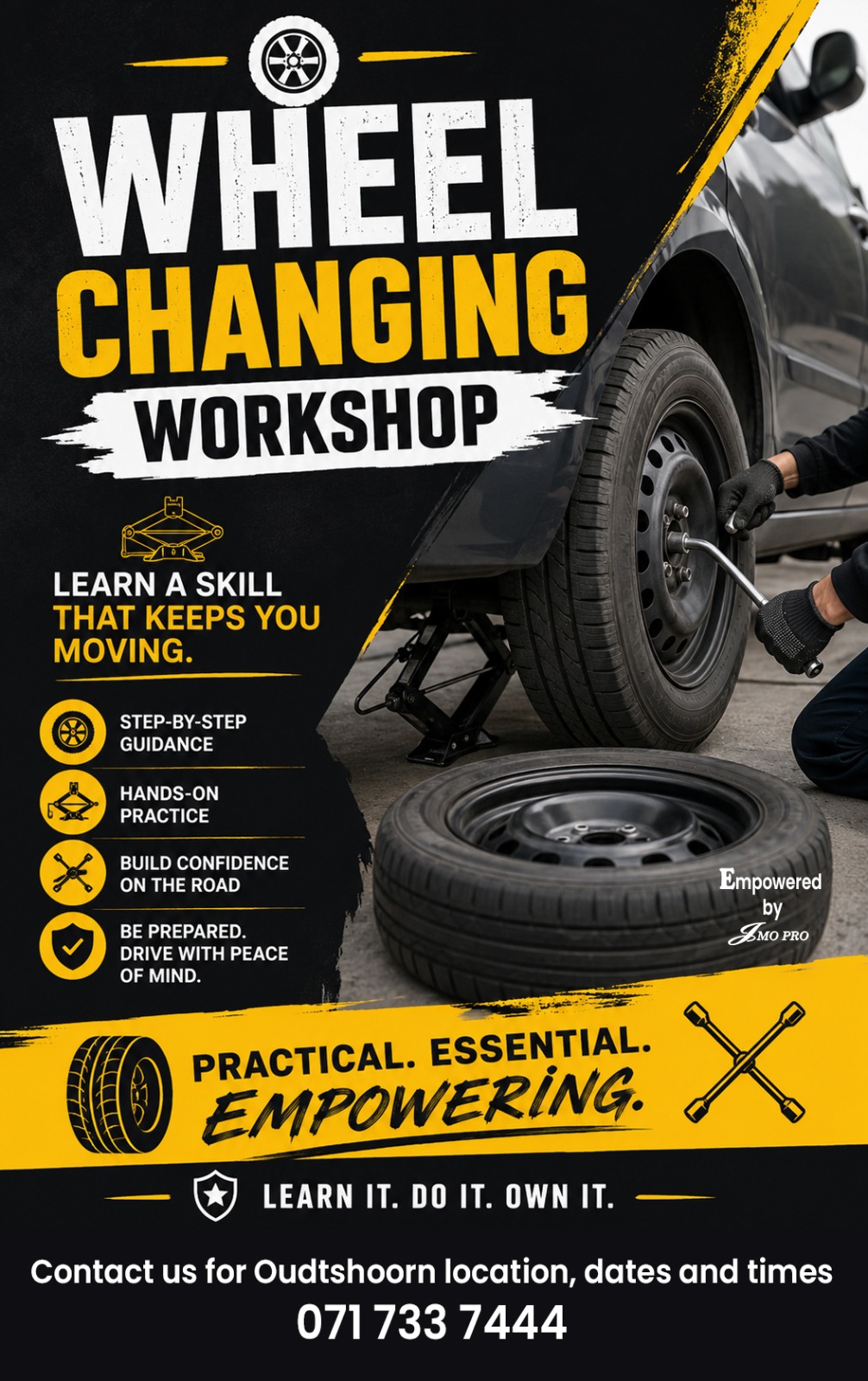 Free Wheel changing workshop
